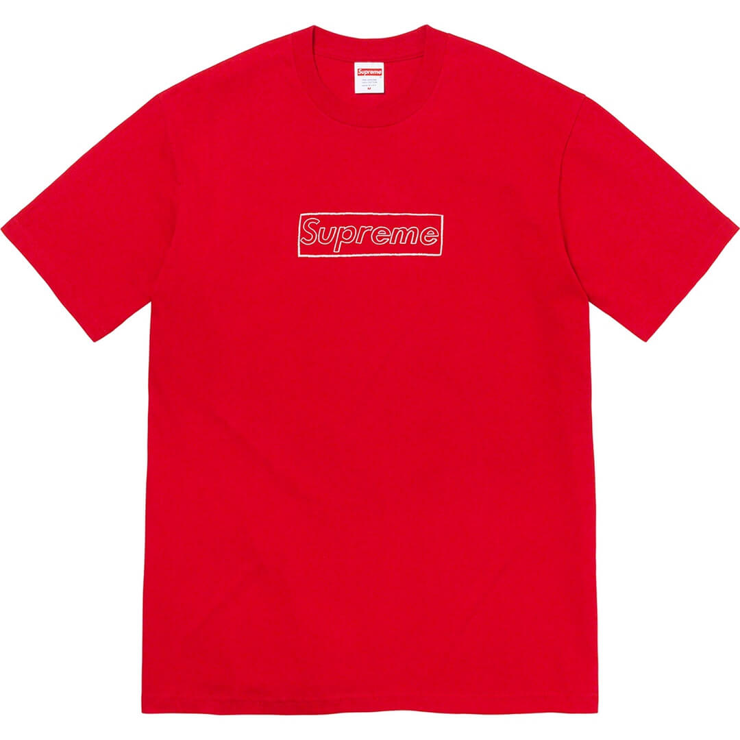 Supreme Kwas Chalk Logo Tee