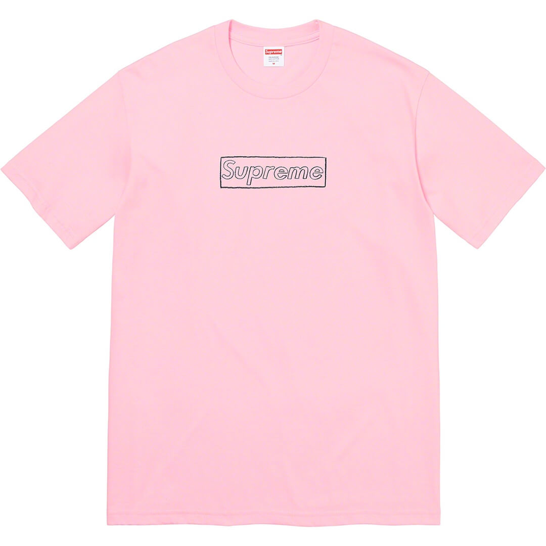 Supreme Kwas Chalk Logo Tee