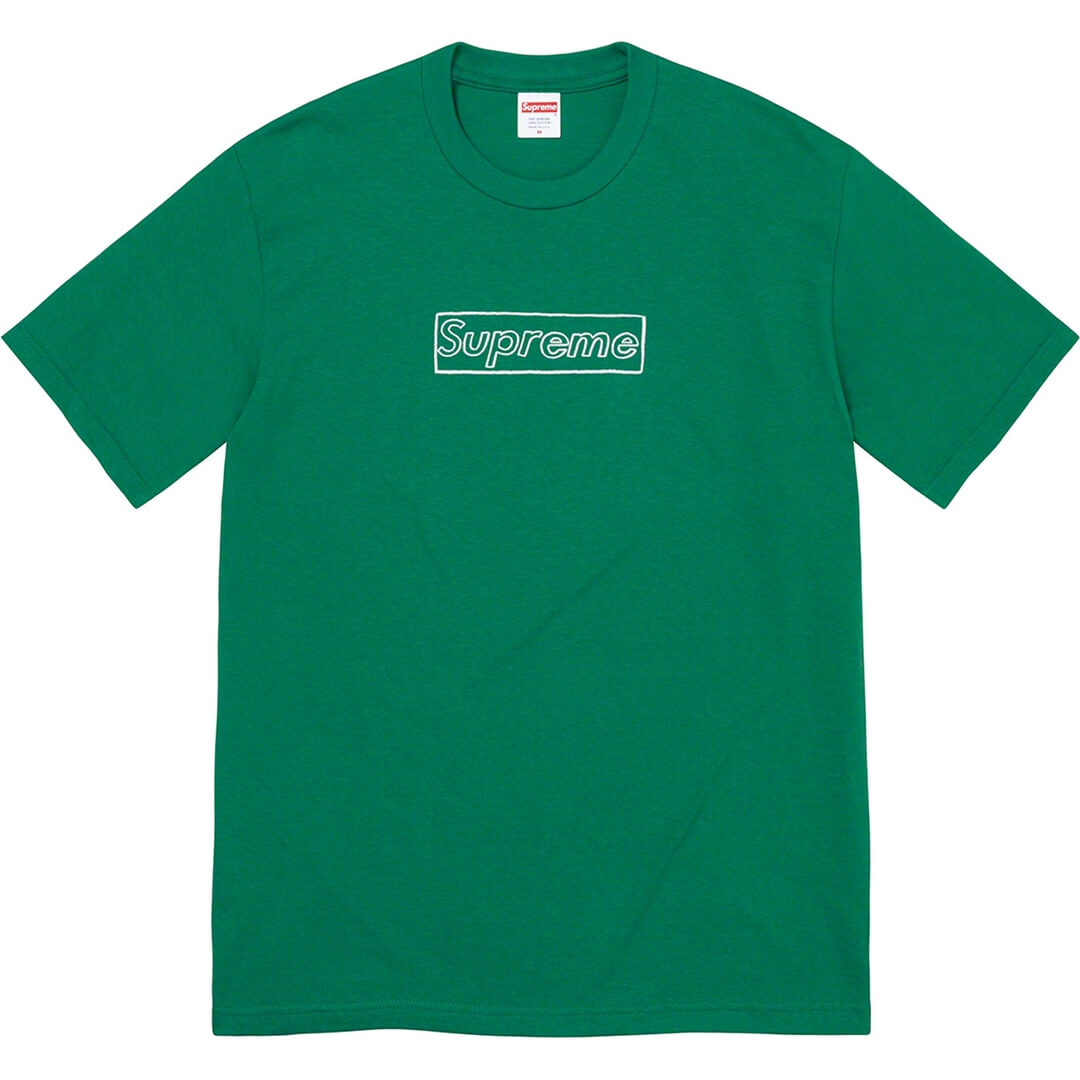 Supreme Kwas Chalk Logo Tee