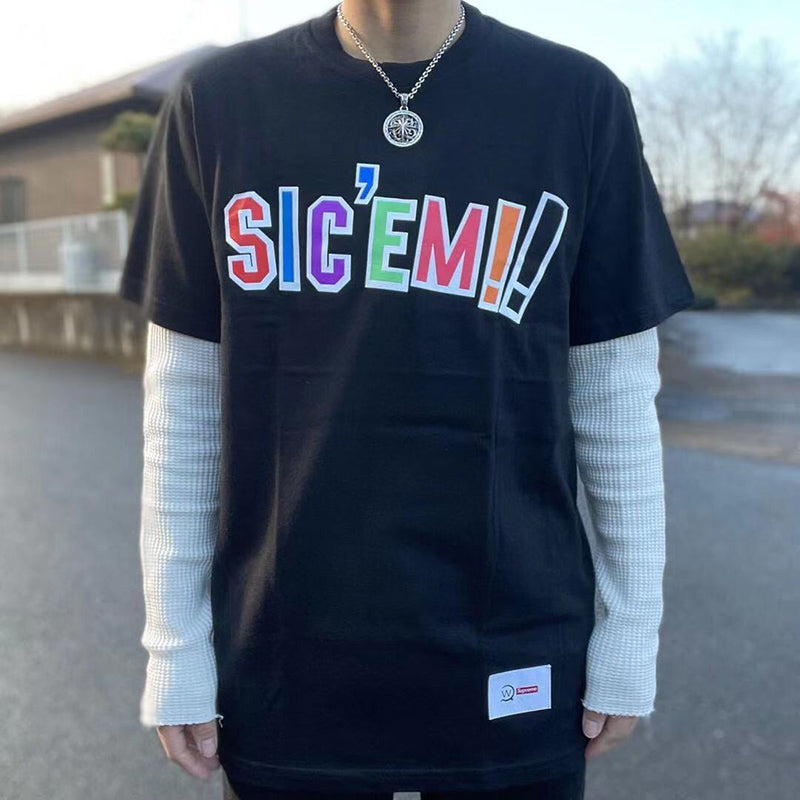 Supreme x WTAPS Sic Em T-Shirt