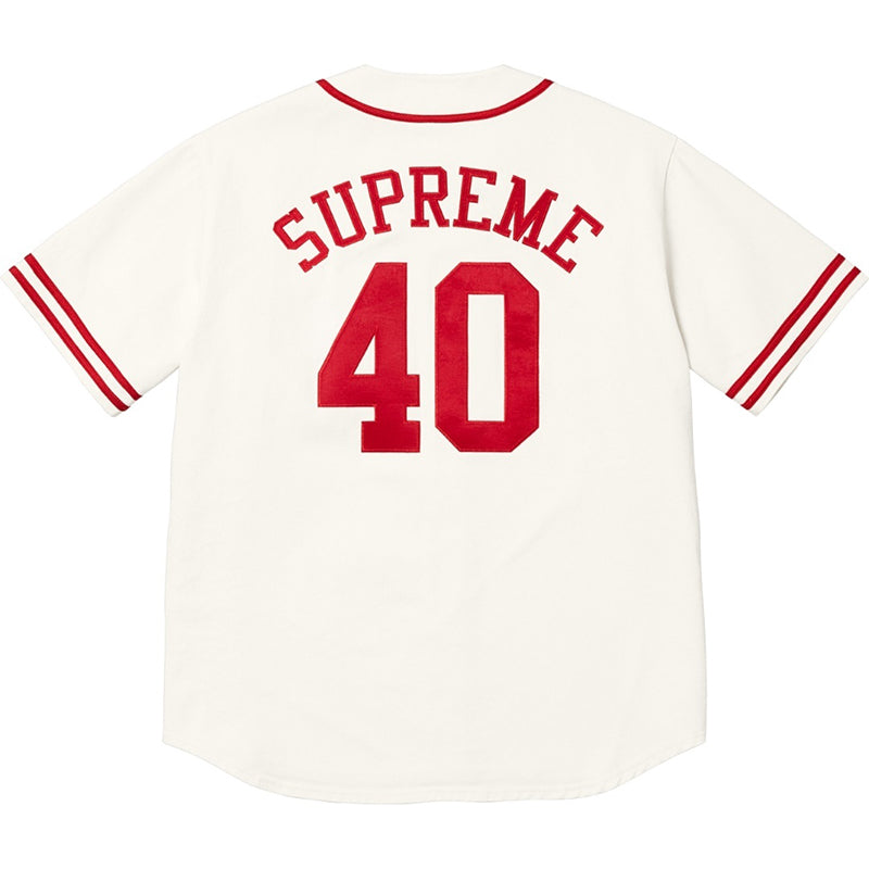 Supreme 40 Acres Twill Baseball Jersey
