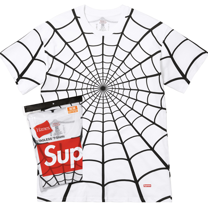Supreme Hanes Spider-Man Tagless Tees (2 Pack)
