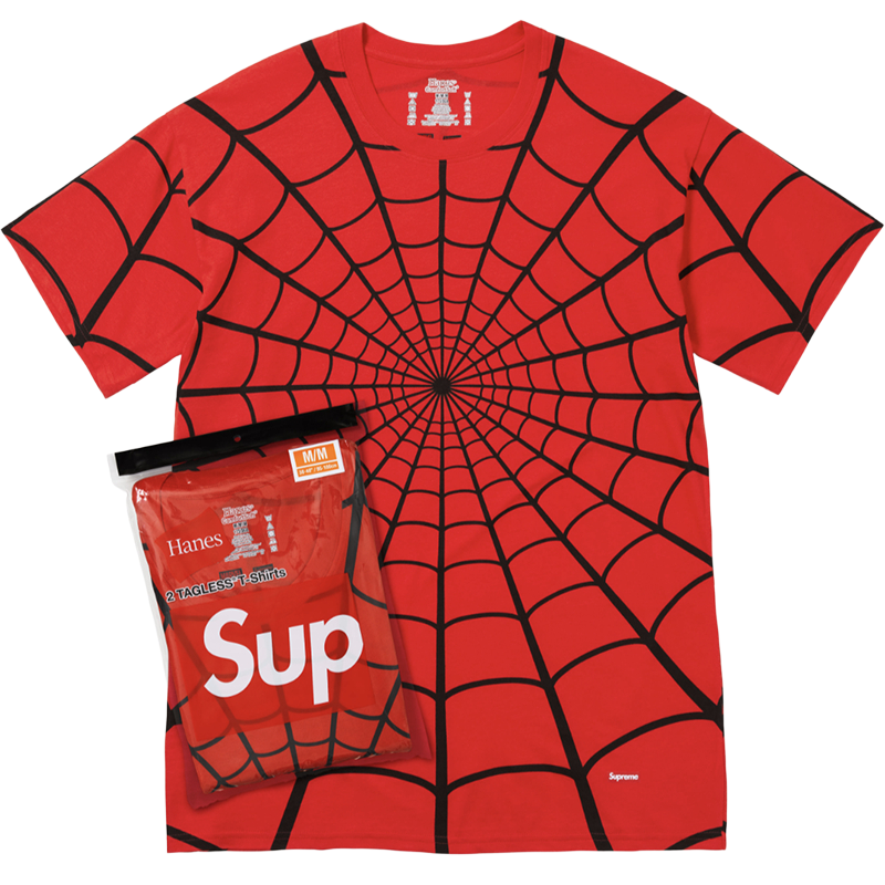 Supreme Hanes Spider-Man Tagless Tees (2 Pack)
