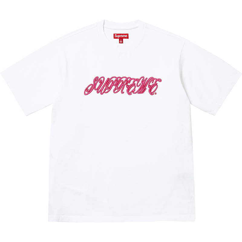 Supreme Raised Script Tee